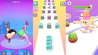 Twerk Race 3D, Jelly Run 2048, Crushy Fingers - Casual Gameplay Walkthrough To Play (iOS, Android)