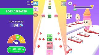 Twerk Race 3D, Jelly Run 2048, Crushy Fingers - Casual Gameplay Walkthrough To Play (iOS, Android)