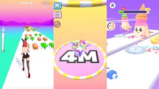 Twerk Race 3D, Jelly Run 2048, Crushy Fingers - Casual Gameplay Walkthrough To Play (iOS, Android)