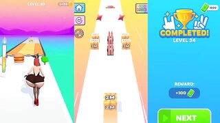 Twerk Race 3D, Jelly Run 2048, Crushy Fingers - Casual Gameplay Walkthrough To Play (iOS, Android)