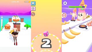 Twerk Race 3D, Jelly Run 2048, Crushy Fingers - Casual Gameplay Walkthrough To Play (iOS, Android)