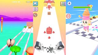 Twerk Race 3D, Jelly Run 2048, Crushy Fingers - Casual Gameplay Walkthrough To Play (iOS, Android)