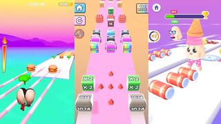 Twerk Race 3D, Jelly Run 2048, Crushy Fingers - Casual Gameplay Walkthrough To Play (iOS, Android)