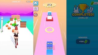 Twerk Race 3D, Jelly Run 2048, Crushy Fingers - Casual Gameplay Walkthrough To Play (iOS, Android)