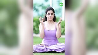 Squeeze Pose I Face Yoga To Relieve Period Pain I OnlyMyHealth