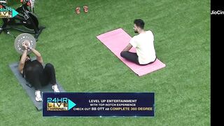 Elvish Yadav Ne Bigg Boss Ghar me kiya Yoga @ElvishYadavVlogs @SwamiRamdevOfficial