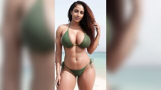 WOAI Indian in Bikinis बिकनी