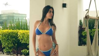 Bikini Azul Model Film #aridugarte #modelfilm