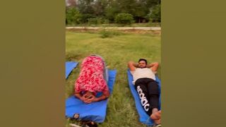 Tyari for Yoga Day 2024???????? #funny #desi #haryanvi #comedy #funnycomedy #yoga #yogashorts #yogamusic