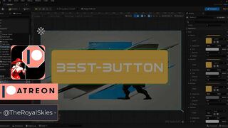 Unreal5 UI: FIX Button Corner STRETCHING (30 SECONDS!!)