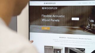 WOODFLEX Flexible Acoustic Wood Slat Wall & Ceiling Panels