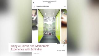 Schindler Lifts Singapore - Office Tour with Schindler 3000: Stylish, Functional, and Flexible