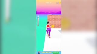 Twerk run 3d Android gameplay ????#shorts #youtubeindia #games