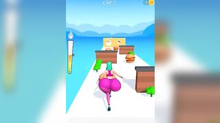 Clash Twerk Race 3D With sexy Girl #Funny Game #mobilegame