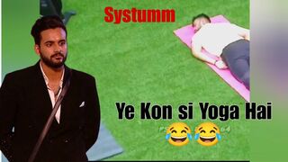 Elvish Yoga in Bigg Boss | Elvish Yadav Funny Video