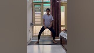 Stretching +leg + calf raise exercise in 5 minutes #shorts #ytshorts ????❤️