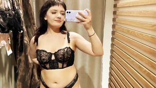 See-Through/Transparent Lingerie Try-On Haul At The Mall