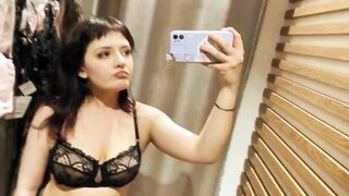 See-Through/Transparent Lingerie Try-On Haul At The Mall