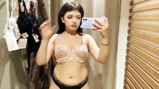 See-Through/Transparent Lingerie Try-On Haul At The Mall