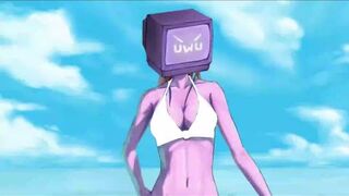 TV Girl + Bikinis = Skibidi toilet animation