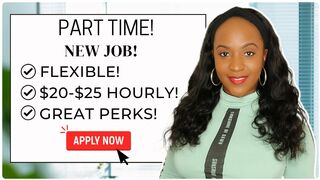 ???? THIS IS DIFFERENT! $20-$25 HOURLY, FLEXIBLE! PART TIME WORK FROM HOME JOB, GOOD PERKS!