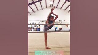 ???? FLEXIBLE HIPS for DANCERS Part 1 #stretching #fitness #dancers #contortion #ballet