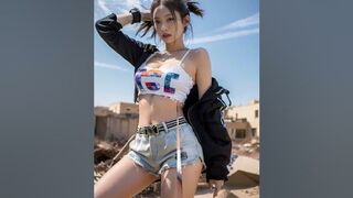 AI LookBook Idol Lingerie AI 룩북 아이돌 란제리