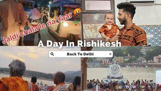 Rishikesh - City of Yoga | Parmarth Niketan | Honeymoon Vlog | Back to DL |