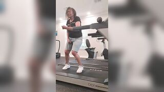 #Shorts || Treadmill Dancercise Total Body Workout #Stretching #CrissCrossing #Stepping #Cardio