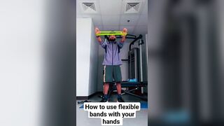 Flexible bands workout for your hands #foryou #dubai #trendingshorts #viralvideo #motivation #viral