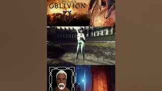 Oblivion - Magic Sabers - Argent Iron Armor - Mizugi Bikinis #shorts