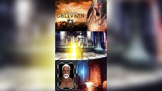 Oblivion - Magic Sabers - Argent Iron Armor - Mizugi Bikinis #shorts