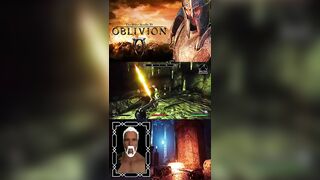 Oblivion - Magic Sabers - Argent Iron Armor - Mizugi Bikinis #shorts