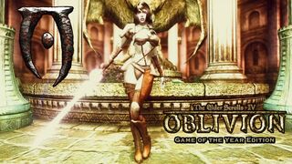 Oblivion - Magic Sabers - Argent Iron Armor - Mizugi Bikinis #shorts (Longer Video)