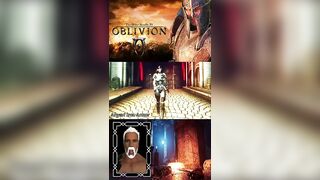 Oblivion - Magic Sabers - Argent Iron Armor - Mizugi Bikinis #shorts (Longer Video)