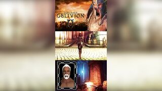 Oblivion - Magic Sabers - Argent Iron Armor - Mizugi Bikinis #shorts (Longer Video)