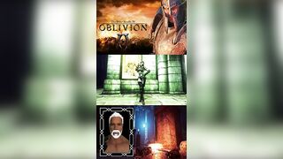 Oblivion - Magic Sabers - Argent Iron Armor - Mizugi Bikinis #shorts (Longer Video)