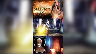 Oblivion - Magic Sabers - Argent Iron Armor - Mizugi Bikinis #shorts (Longer Video)