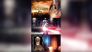 Oblivion - Magic Sabers - Argent Iron Armor - Mizugi Bikinis #shorts (Longer Video)