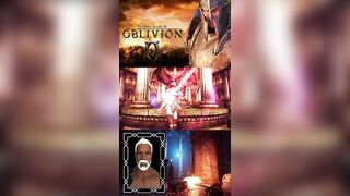 Oblivion - Magic Sabers - Argent Iron Armor - Mizugi Bikinis #shorts (Longer Video)