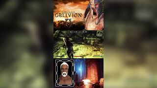 Oblivion - Magic Sabers - Argent Iron Armor - Mizugi Bikinis #shorts (Longer Video)