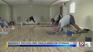 Nonprofit Provides Free Yoga Classes for Veterans | July 27, 2023 | News 19 at 9 p.m.