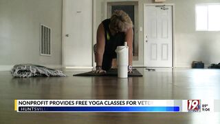 Nonprofit Provides Free Yoga Classes for Veterans | July 27, 2023 | News 19 at 9 p.m.