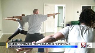 Nonprofit Provides Free Yoga Classes for Veterans | July 27, 2023 | News 19 at 9 p.m.