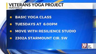 Nonprofit Provides Free Yoga Classes for Veterans | July 27, 2023 | News 19 at 9 p.m.