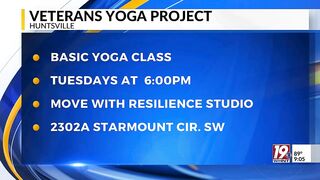 Nonprofit Provides Free Yoga Classes for Veterans | July 27, 2023 | News 19 at 9 p.m.