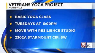 Nonprofit Provides Free Yoga Classes for Veterans | July 27, 2023 | News 19 at 9 p.m.