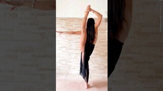 Yoga Stretching Forearm Stand