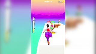 Crazy twerk run game #funny #trending #shorts #gaming