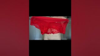 004-Panties Try On Haul Red